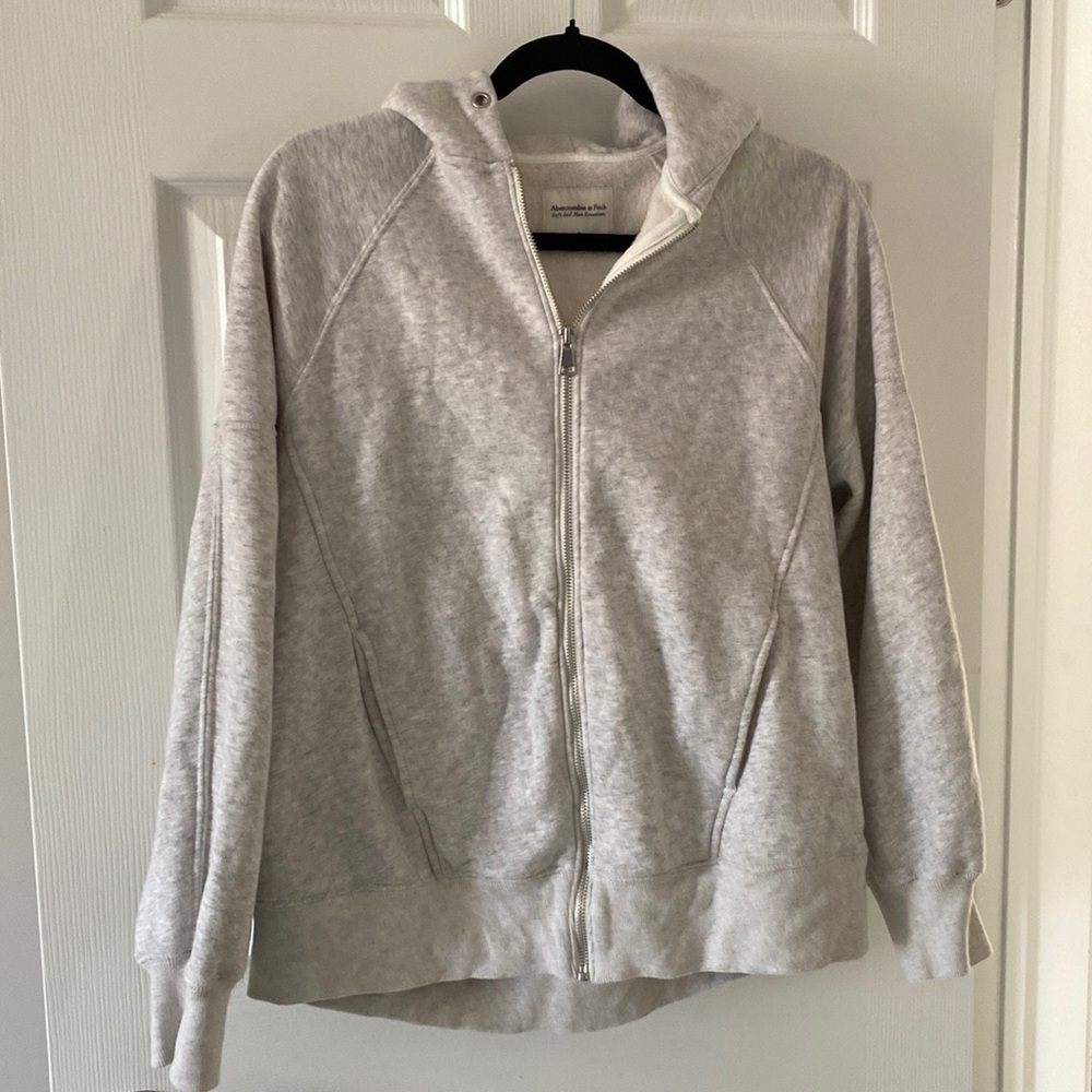 Abercrombie and Fitch Soft AF zip hoodie